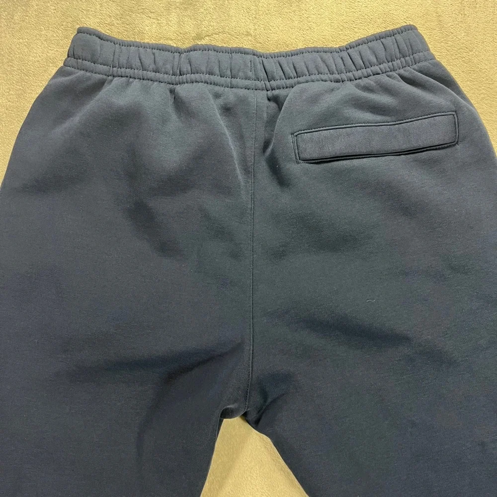 NIKE Jogger Sweatpants Mens M Navy Blue Encore CJ1616-419‎ Fleece Comfy